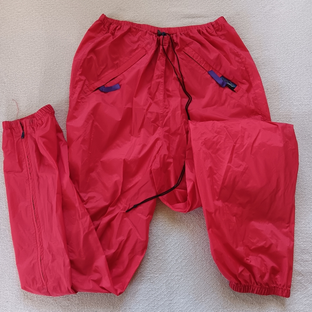 patagonia ♡ nylon vintage 90s retro outdoors tech track pant utility hip hop xl